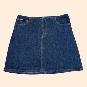 DKNY Jeans Vintage Y2K Denim Mini Skirt